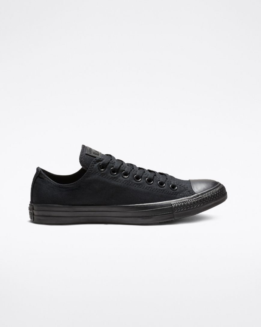 Tenis Converse Chuck Taylor All Star Classicos Cano Baixo Masculino Pretas | PT K00T814